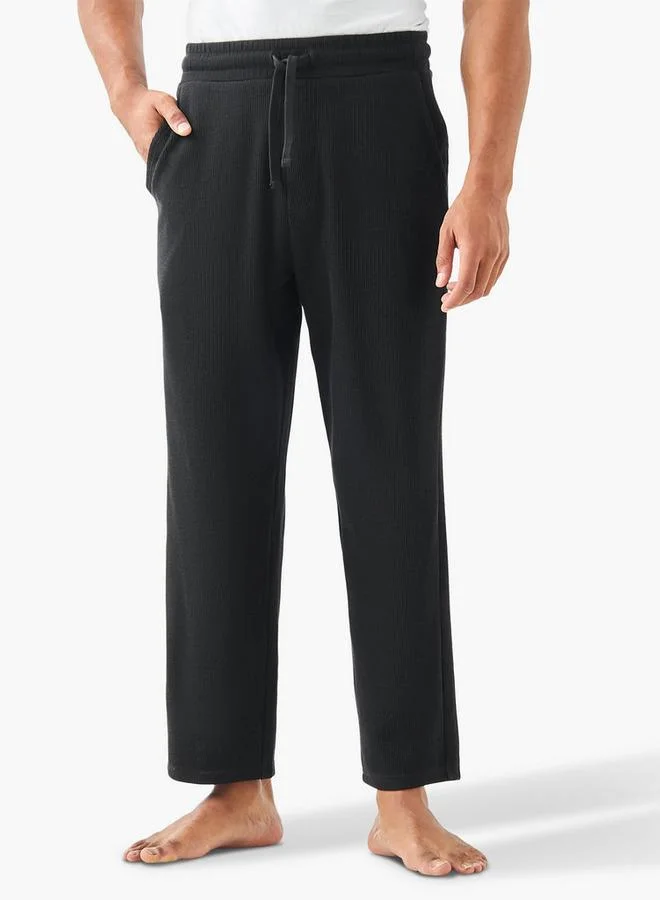 سبلاش فيڤ Textured Lounge Pants with Pockets