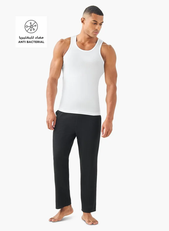 Splash FAV Textured Lounge Pants with Pockets