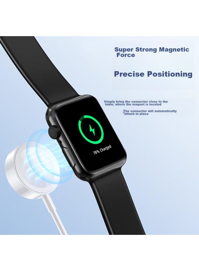 Bkayp Compatible With Apple Watch Charger, Magnetic Wireless Fast Charging For Iwatch S10/9/8/7 Series, Apple Watch Charging Adapter - Image 3