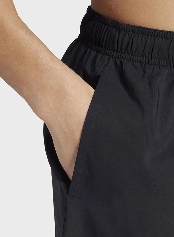 Adidas Solid CLX Classic-Length Swim Shorts