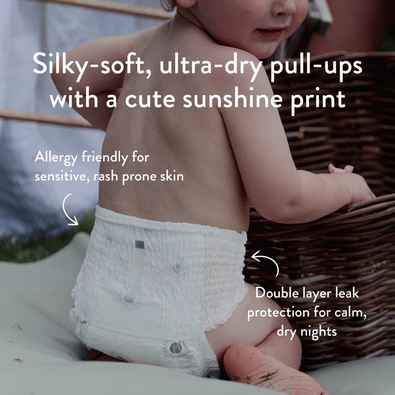 Joonya Pull-Up Pants Baby Diapers, Size 6 XXL (33+ lb) - 1 Bag of 21 - Non Toxic, Eco-Friendly, High Absorbency, Overnight Use, Ultra Slim & Soft - Made in Denmark - Image 2