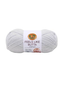 Lion Brand Yarn Lion Brand Feels Like Butta Yarn White  - Image 2
