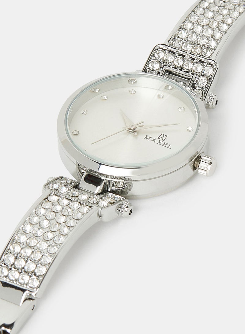 Maxel Women's Unique Design Analog Wrist Watch MX121 - 28mm - Image 3