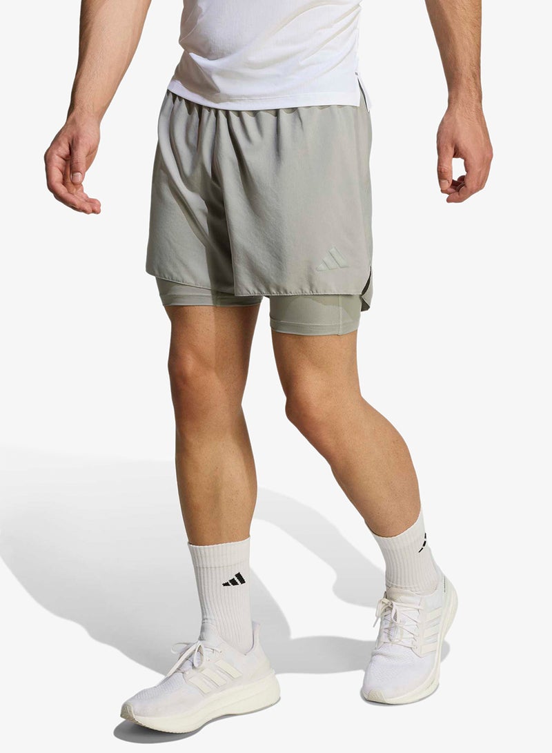 Adidas Adi365 Running Essentials 2In1 Shorts - Image 1
