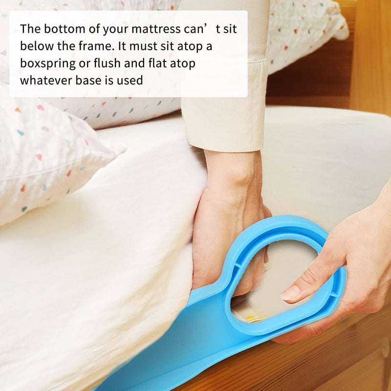 HGC Bed Sheet Tucker Tool - Durable Bed Maker Tool to Keep Sheets in Place - No More Lifting The Mattress - Handy Bed Sheet Tightener for Hotel, Bedsheet Change Helper, Tuck Sheets Neatly and Easy - Image 2