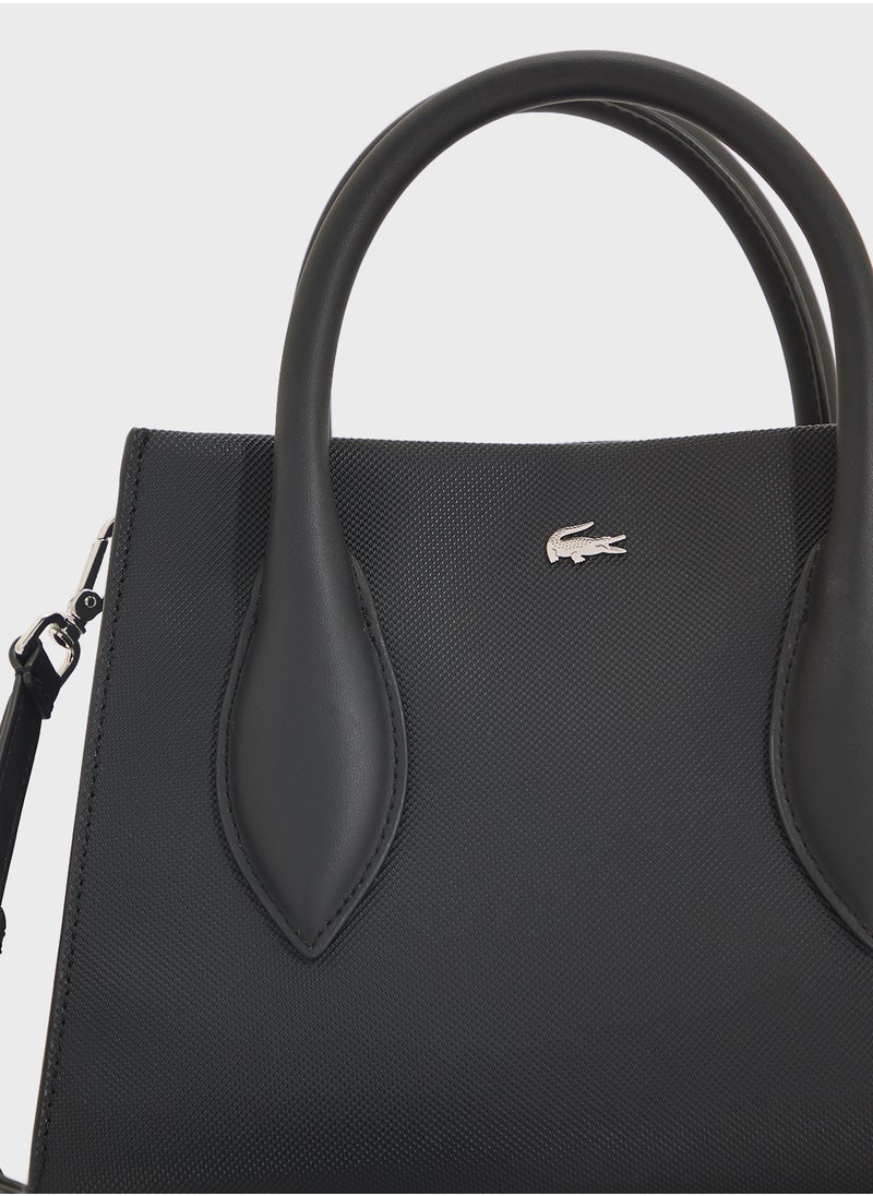 LACOSTE Essentials Top Handel Zip Over Tote  - Image 4