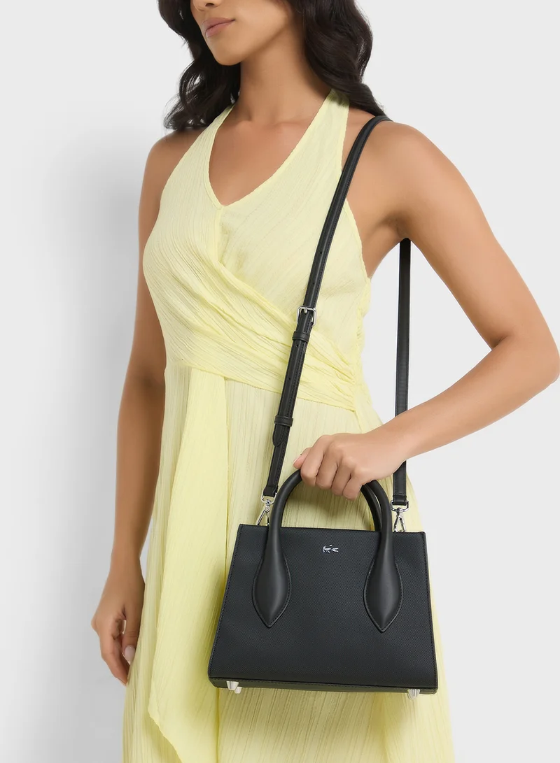 لاكوست Essentials Top Handel Zip Over Tote