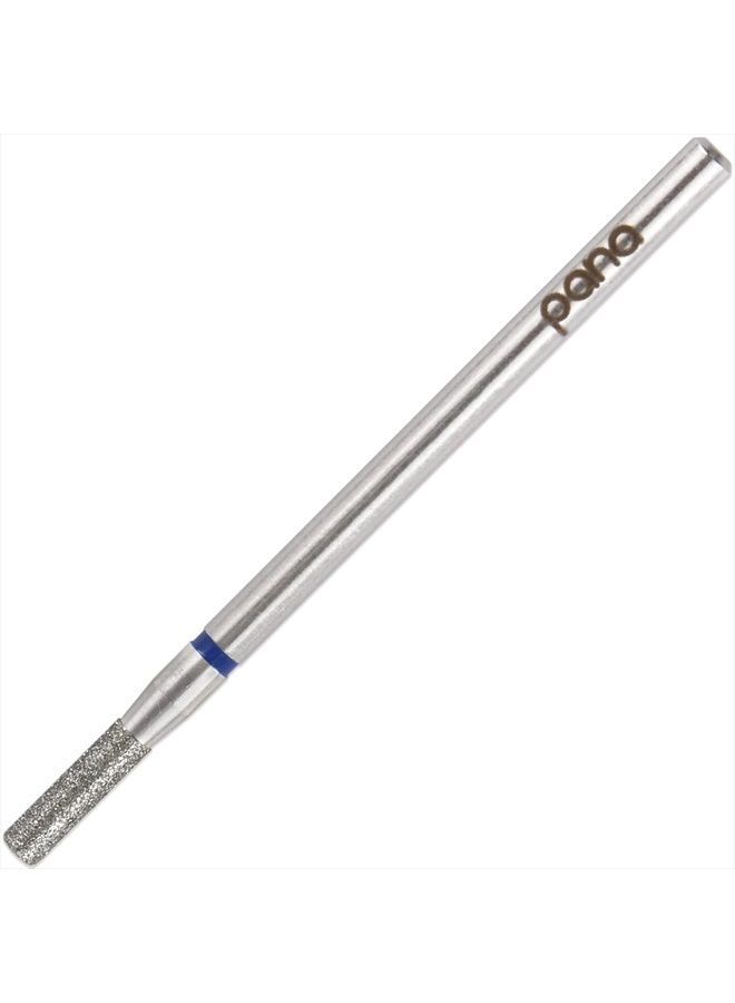Pana 3/32” Diamond Nail Drill Bit (Medium Grit) - Professional Cuticle Nail Drill Bits for Acrylic Gel Nails Dry Manicure Pedicure Shape Remove Tools (Column Bit, Style 11) - Image 1