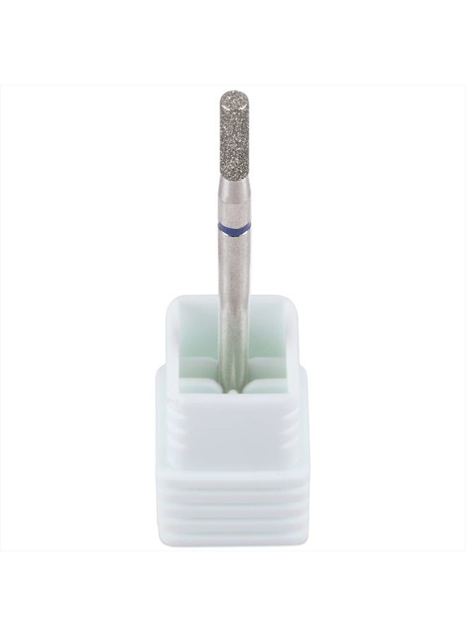 Pana 3/32” Diamond Nail Drill Bit (Medium Grit) - Professional Cuticle Nail Drill Bits for Acrylic Gel Nails Dry Manicure Pedicure Shape Remove Tools (Column Bit, Style 11) - Image 4