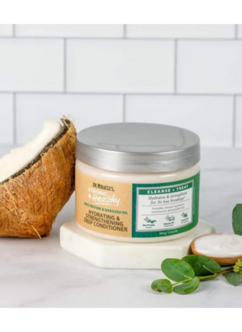 Dr. Miracle’s Hydrating & Strengthening Deep Conditioner 340G