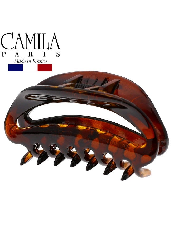 CAMILA Paris Nv23 French Hair Clip For Women Tortoise Shell Girls Hair Claw Clip Jaw Fashion Durable Styling Hair Accessories For Women Luxury Ladies Strong Hold No Slip Grip Clamp Made In France - Image 4