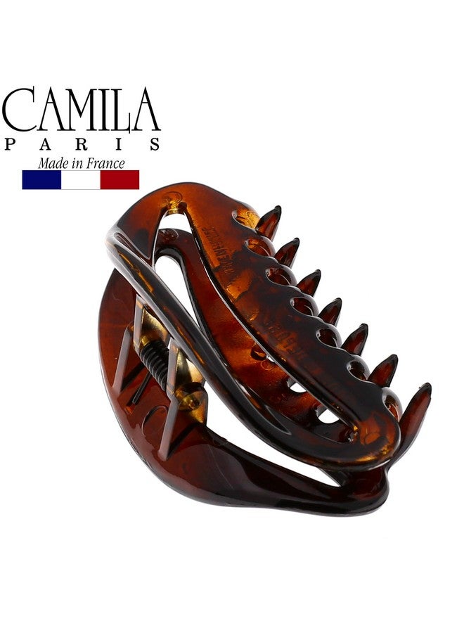 CAMILA Paris Nv23 French Hair Clip For Women Tortoise Shell Girls Hair Claw Clip Jaw Fashion Durable Styling Hair Accessories For Women Luxury Ladies Strong Hold No Slip Grip Clamp Made In France - Image 5