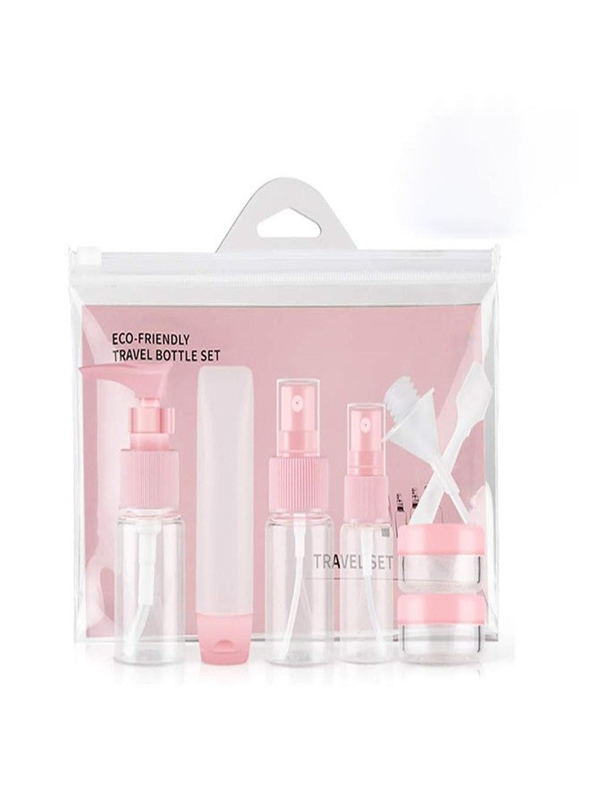 Veoni Belle 7pcs Travel Bottle kit refillable Mini Empty Bottle Set for Cosmetic - Image 1