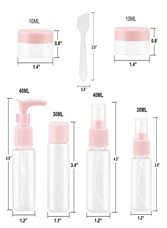 Veoni Belle 7pcs Travel Bottle kit refillable Mini Empty Bottle Set for Cosmetic - Image 5