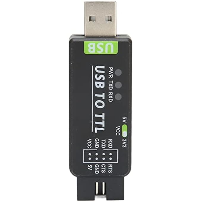 rayihni محول USB إلى TTL، وحدة محول تسلسلي FT232RL USB إلى TTL، منفذ UART، لنظام 7/8/8.1/10/OS X - Image 3