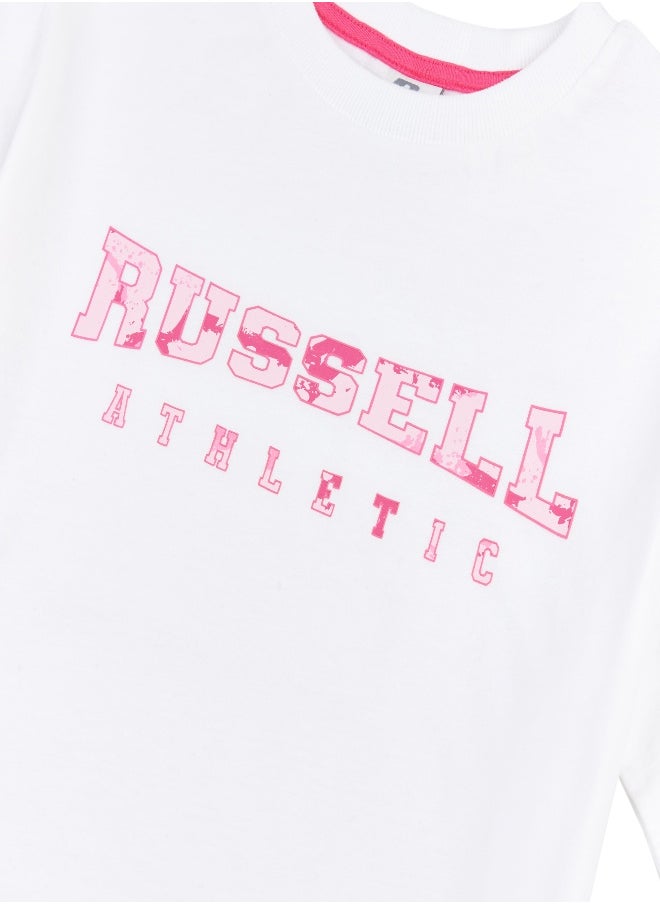 Russell Athletic - تي شيرت Russell Atheltic للفتيات ذو المقاس الكبير - Image 1