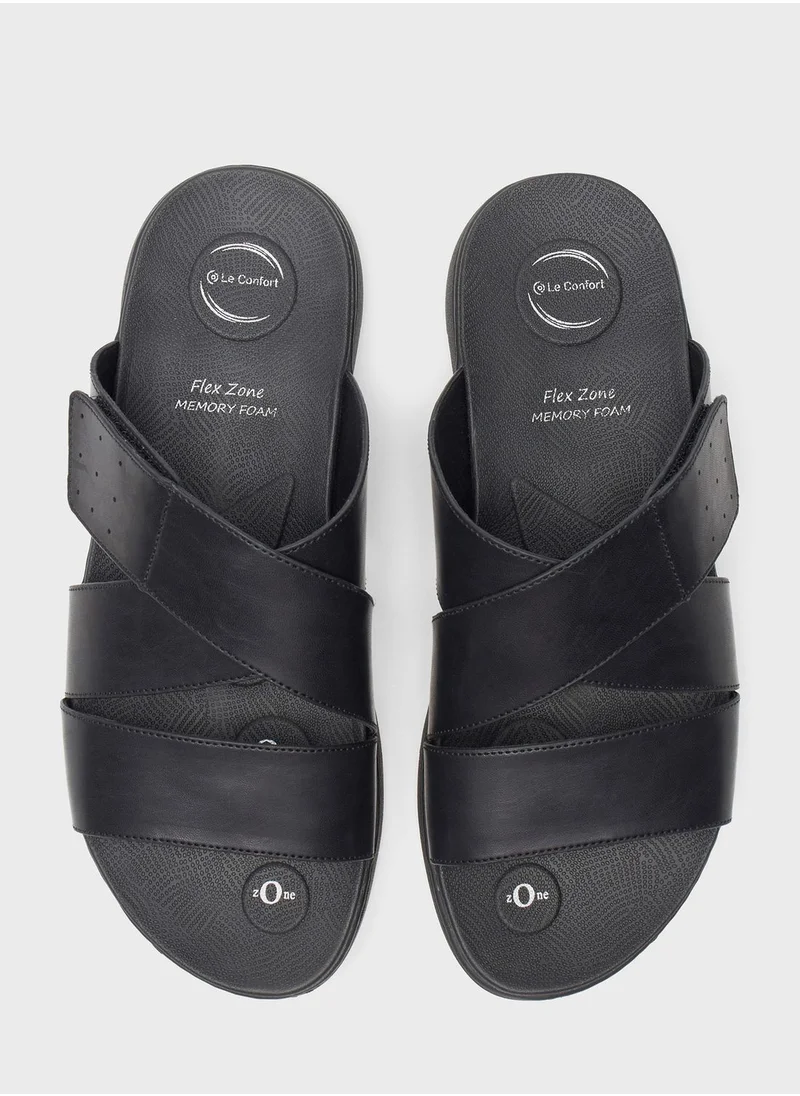 Le Confort Cross Strap Arabian Sandals
