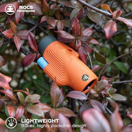 Nocs Provisions Zoom Tube 8x32 Monocular, 8X Magnification Telescope, Bak4 Prism, Wide Field of View for Bird Watching, Backpacking & Wildlife Viewing - International Orange - Image 5