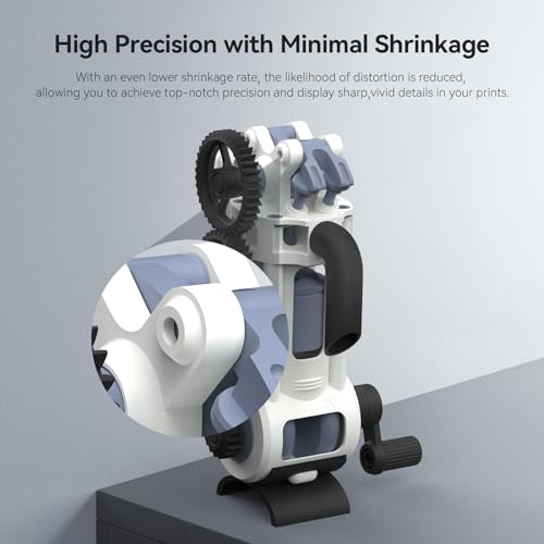 ANYCUBIC ABS-Like Resin Pro 2, Upgraded 8K 3D Printer Resin with Enhanced Strength and Toughness, High Precision, Low Odor, Wide Compatibility for All LCD Resin 3D Printers (Clear, 1kg) - Image 4