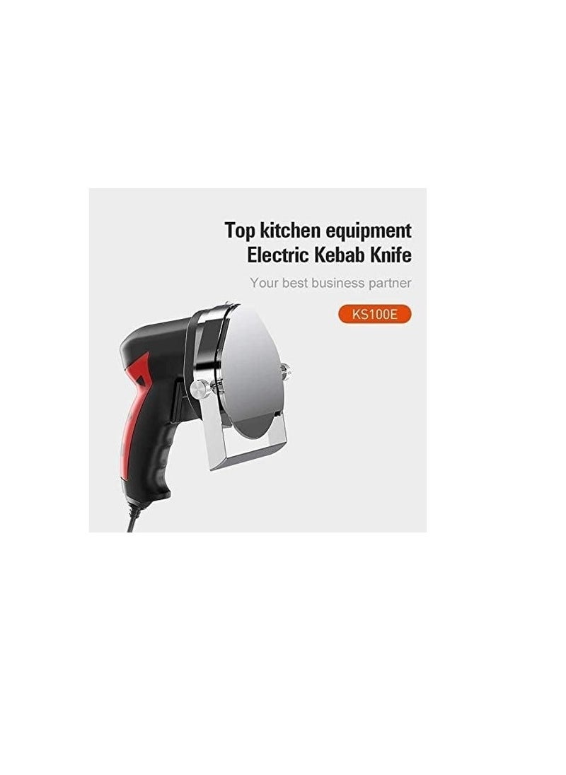 LETWOO - LETWOO Professional Electric Shawarma Doner Kebab Knife Electric Kebab Meat Slicer Electric Knife for Cutting Turkish Kebab Lamb - Image 1