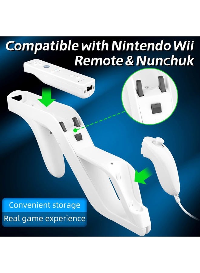 OSTENT Zapper Light Gun Attachment Compatible for Nintendo Wii Remote Nunchuck Shoot Sport Games - Image 4
