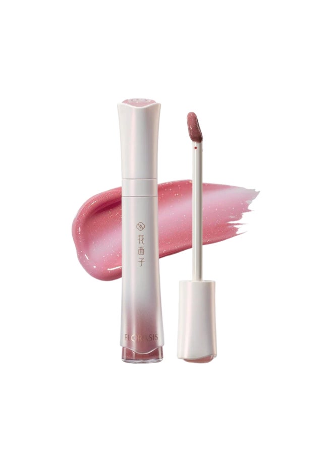Florasis Celestial Luster Lip Gloss | 01 Dusty Mocha | 3.5 grams - Image 1