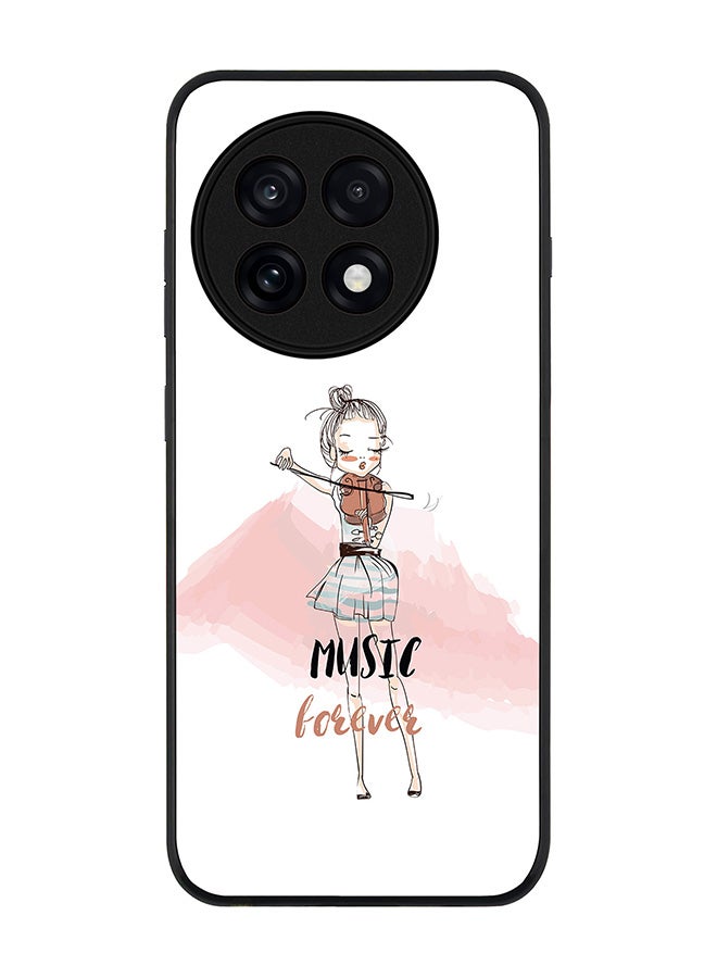 Stylizedd For OnePlus 13R / Ace 5 Pro Case,Slim fit Camera Protection, Shockproof Thin Phone cover  - Music Forever
