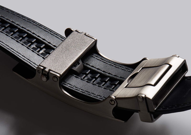 CHAOREN CHAOREN 40mm Ratchet Belt Buckle Only for 1 3/8 Slide Belt Strap, Automatic Click Buckle Adjustable  - Image 5