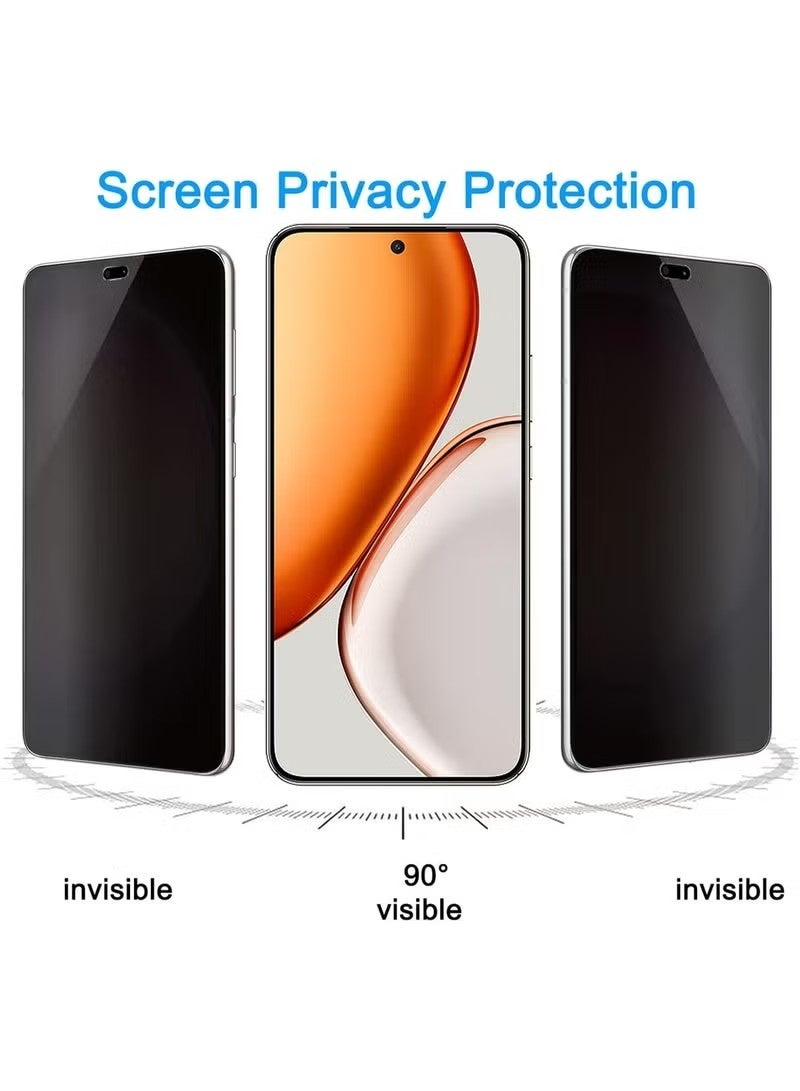 SNBFA 3 in 1 Honor X9d 5G Privacy Screen & Camera Protector - High Transparency Full Coverage Shield for Scratch & Impact Protection - Image 3