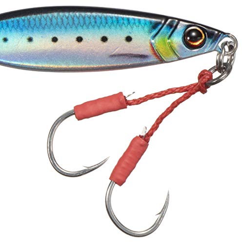 Major Craft Majorcraft JPSLOW-10L080LIVEIWASHIUV Jigpara Slow Livebait 10g - Image 4