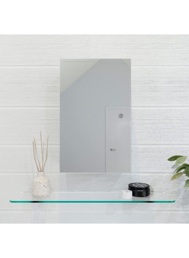 Croydex Croydex WC846005AZ Trent Stainless Steel Lockable Surface Mount Medicine Cabinet with Keys, 15.7 x 9.8 x 5.2 In.  - Image 3