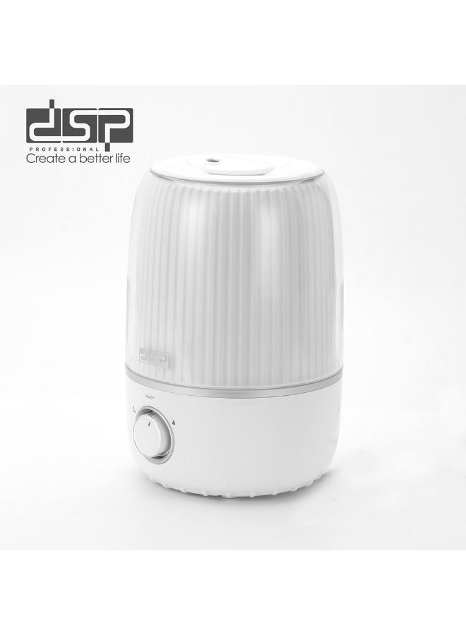 DSB 4L Ultrasonic Cool Mist Air Humidifier – Up to 13 Hours Runtime – Ultra Quiet 35dB – Essential Oil Diffuser – Easy Top Fill – Auto Shut-Off When Water Runs Out – Covers Up to 25m² – 23W - Image 2