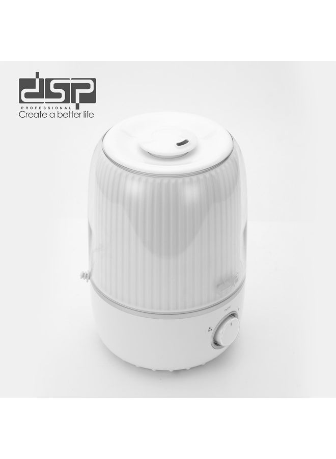DSB 4L Ultrasonic Cool Mist Air Humidifier – Up to 13 Hours Runtime – Ultra Quiet 35dB – Essential Oil Diffuser – Easy Top Fill – Auto Shut-Off When Water Runs Out – Covers Up to 25m² – 23W - Image 4