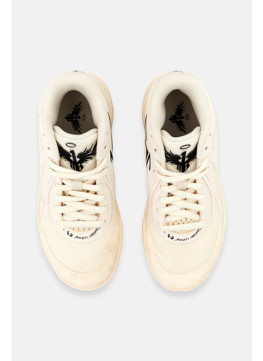 PUMA Kids Girl Mb,02 Lace Up Outdoor Shoes, Frosted Ivory  - Image 3