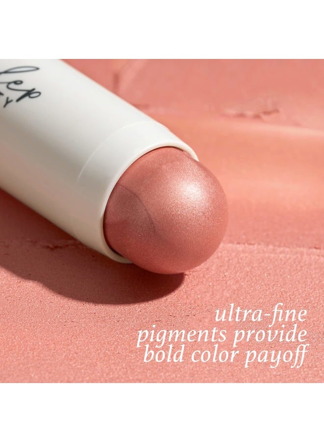 Julep Skip The Brush Cream to Powder Blush Stick - Rose Gold - Blendable and Buildable Color - 2-in-1 Blush and Lip Makeup Stick - Image 3