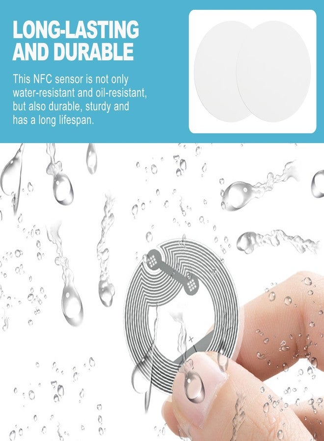 CoguZed 50-Pack NTAG215 NFC Tags, Blank Rewritable 25mm Round NFC Coins with 504 Bytes Memory - Image 5