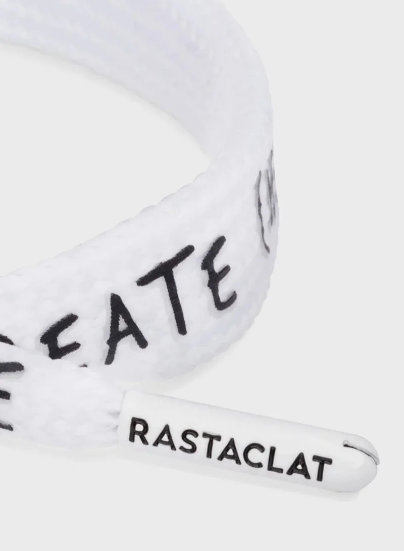 Rastaclat Create Change White Bracelet