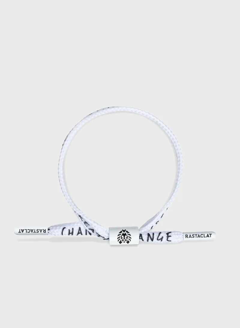 Rastaclat Create Change White Bracelet