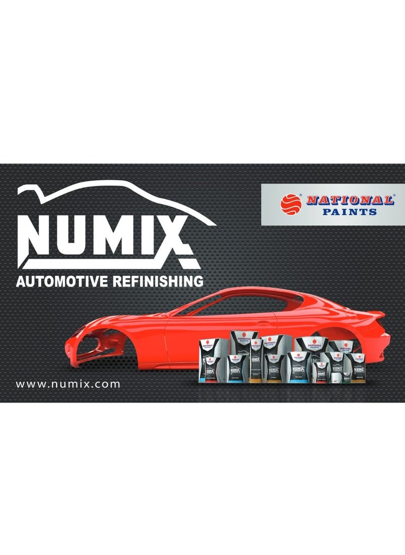 NUMIX - Numix Polyester Putty Grey 1.5 Kg For Car Body Filling and Specially Designed For Automotive by National Paints - Image 1