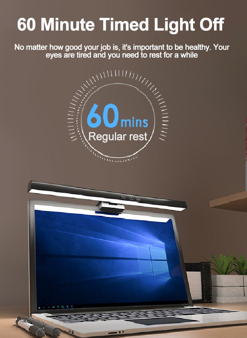 Flash Hawk USB Powered Computer Monitor Lamp for Office/Home/Gaming/Desk with Adjustable Brightness/Color 500MM - Image 3