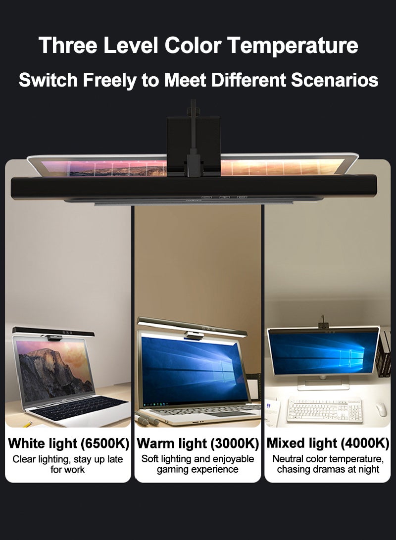 Flash Hawk USB Powered Computer Monitor Lamp for Office/Home/Gaming/Desk with Adjustable Brightness/Color 500MM - Image 2