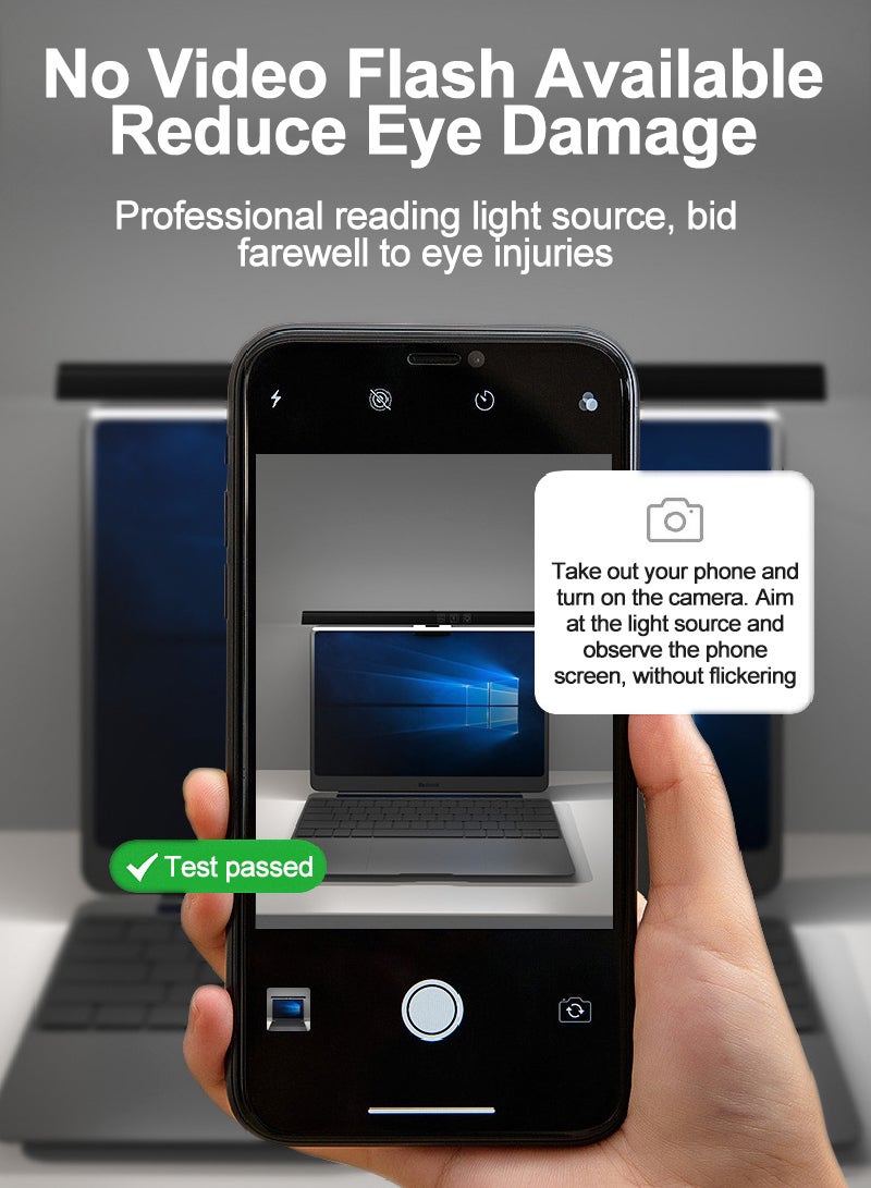 Flash Hawk USB Powered Computer Monitor Lamp for Office/Home/Gaming/Desk with Adjustable Brightness/Color 500MM - Image 4