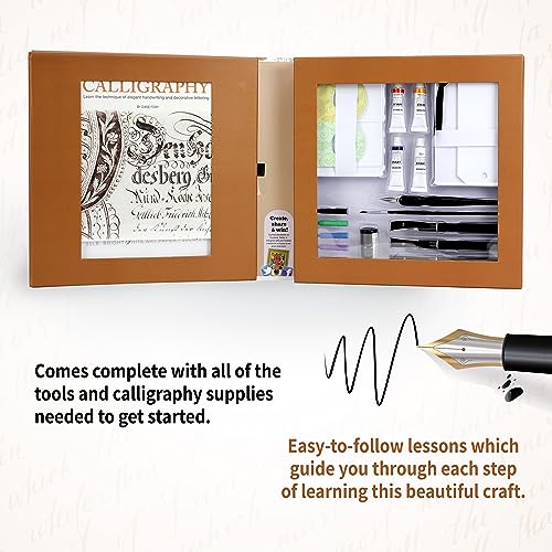 SpiceBox Introduction to Calligraphy Kit - Unleash Your Inner Artist and Master The Art of Beautiful Writing - Image 3