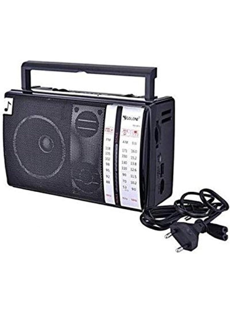 Golon Portable FM/AM/S Radio, Rechargeable Battery, High-Quality Sound, USB and Memory Card, GOLON/RX-M70 - Image 1