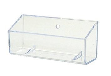 SOURCEONE.ORG Premium Wall Mount Clear Business Card, Gift Card Holder (6 Pack) - Image 5