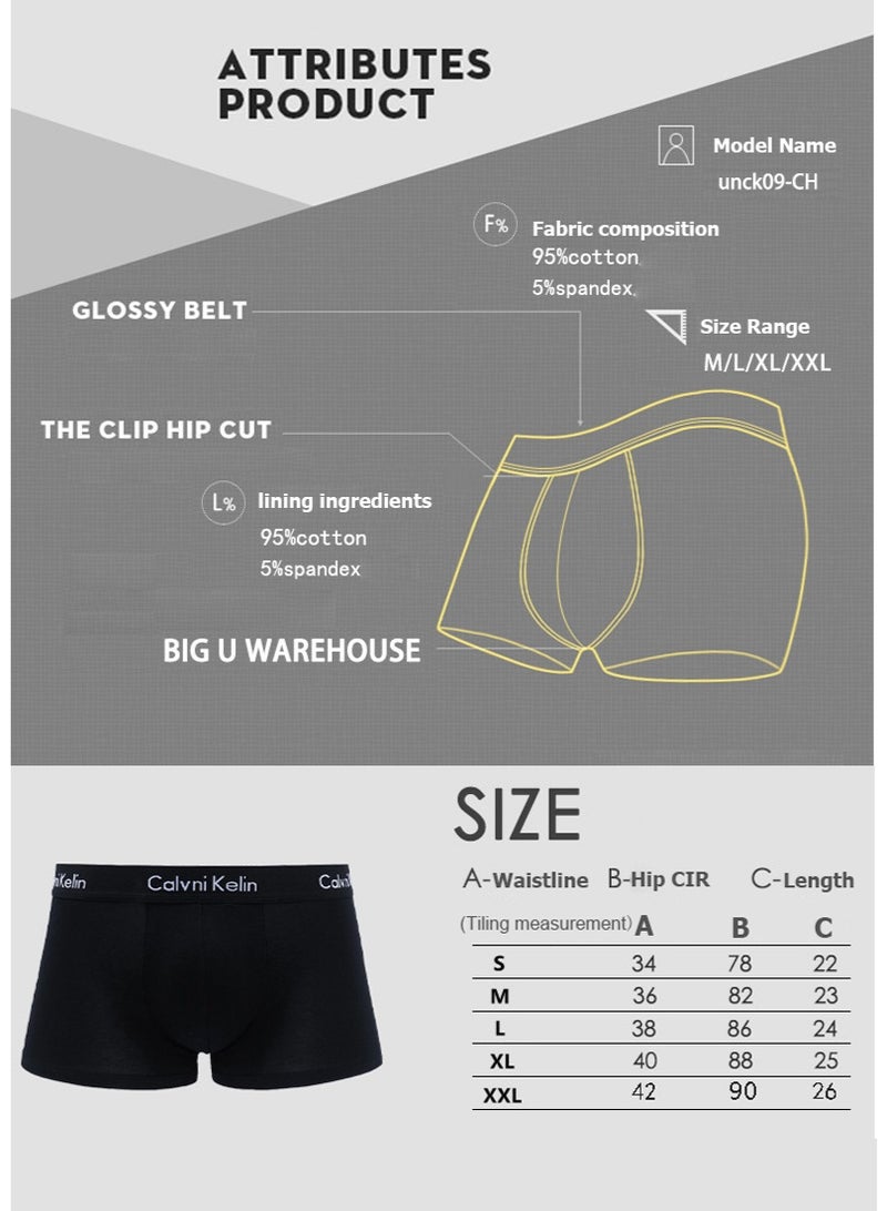 Calvin Klein Performance CK Men's Boxer Briefs (Pack of 3) - Image 3