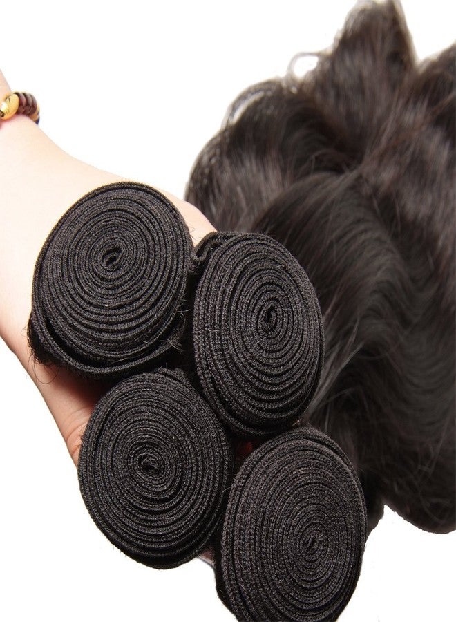 UNice Hair Brazilian Body Wave 3 bundles, 100% Unprocessed Virgin Human Hair Extensions (10 12 14) - Image 4