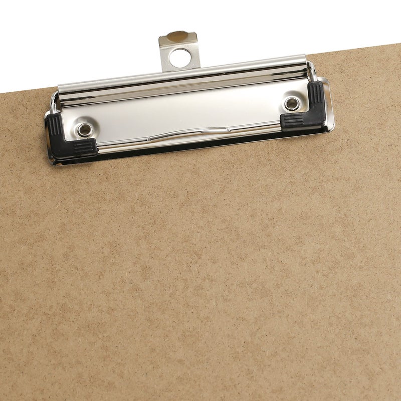 Officemate Recycled Wood Clipboards, Low Profile Clip, 6 Pack Clipboards, Letter Size (9 x 12.5 Inches), Brown (83806) - Image 3