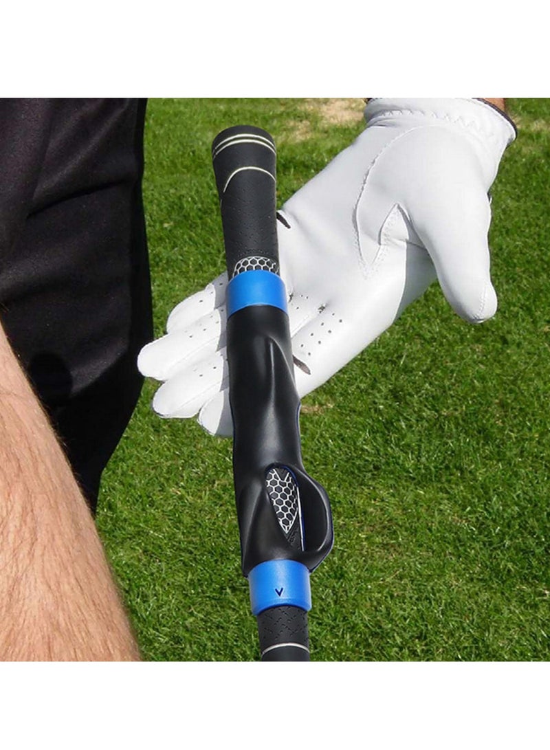 SOLARAE Golf Grip Trainer Golf Posture Correction Aid Attachment Left and Right Hand Auxiliary Practice Teaching Aids Improving Hand Positioning for Golf Beginners - Image 3