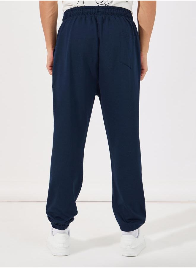 Styli - Text Print Oversized Joggers - Image 1